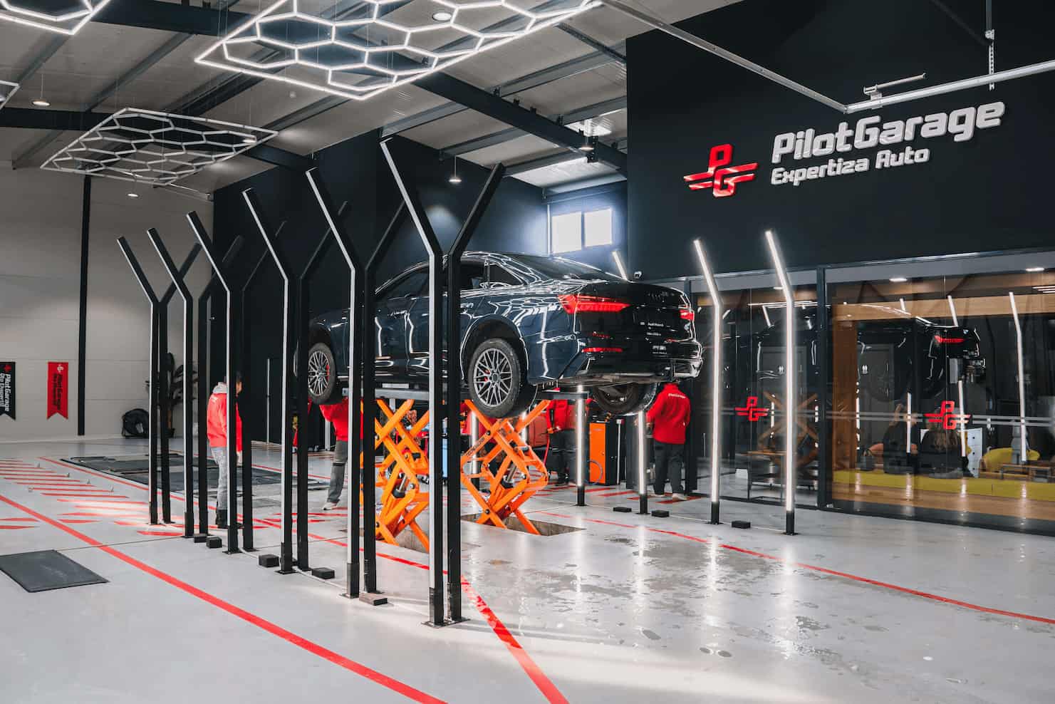 garajul Pilot Garaje pentru verificare auto